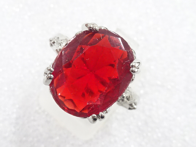 COLORED STONE FASHION RING / JP SIZE 19